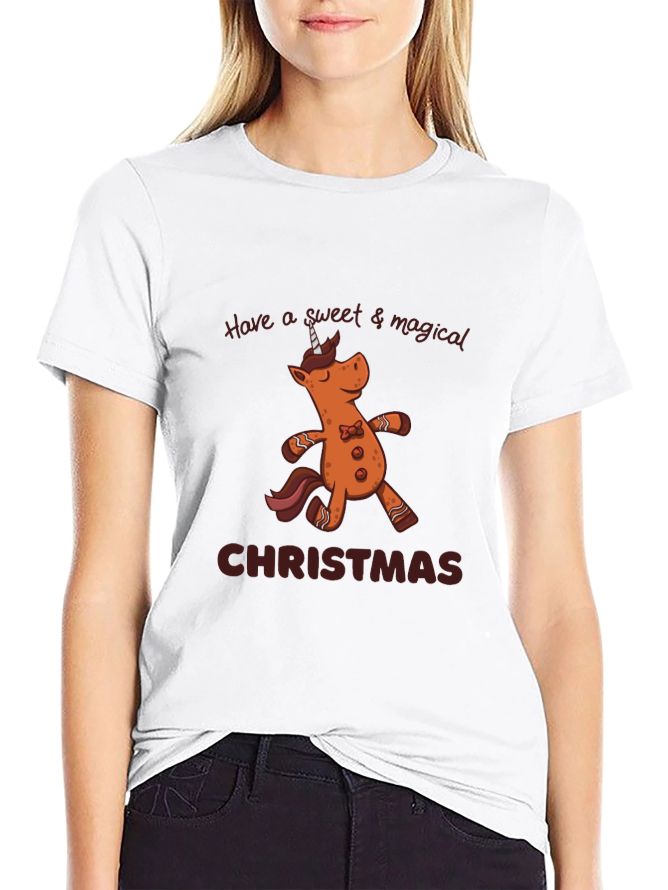 Magical Unicorn Christmas T-Shirt
