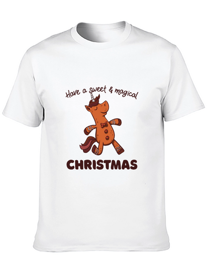 Magical Unicorn Christmas T-Shirt