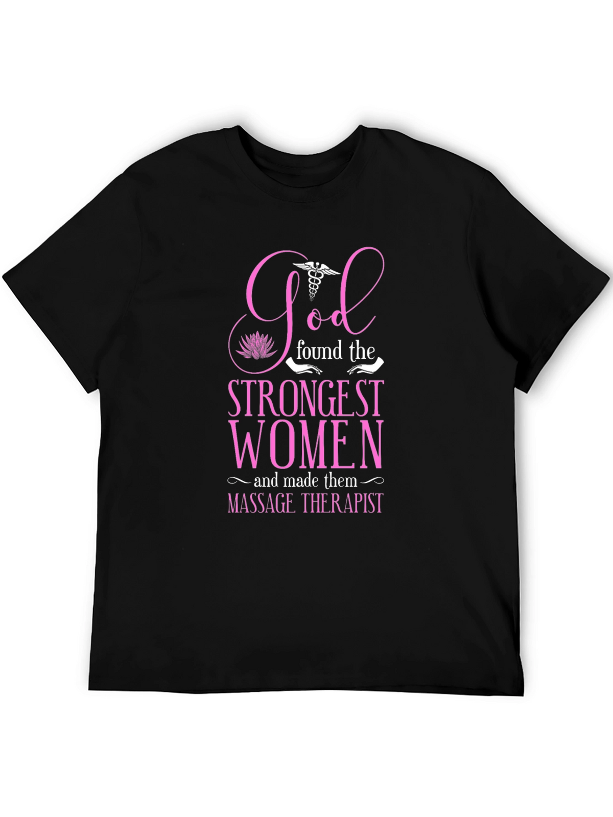 Massage Therapist Strong Women Graphic T-Shirt