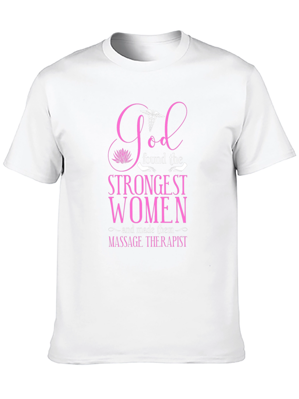 Massage Therapist Strong Women Graphic T-Shirt