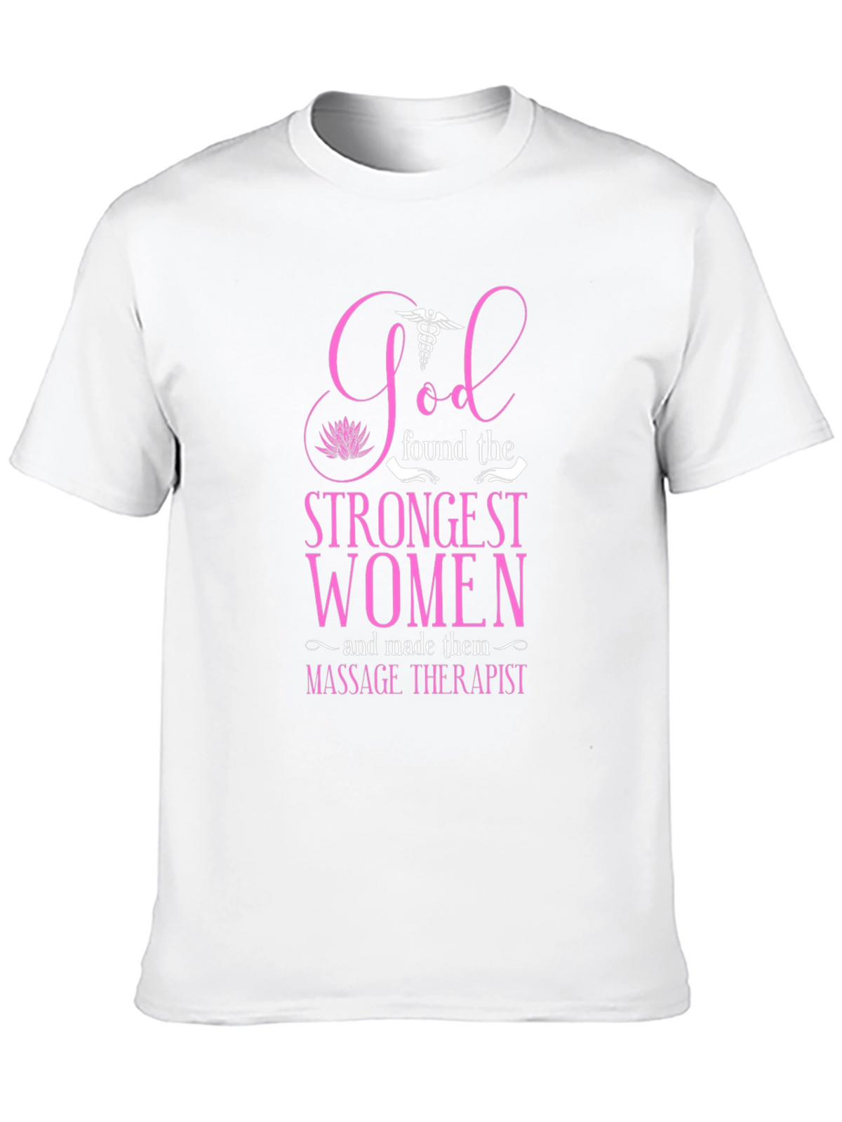 Massage Therapist Strong Women Graphic T-Shirt