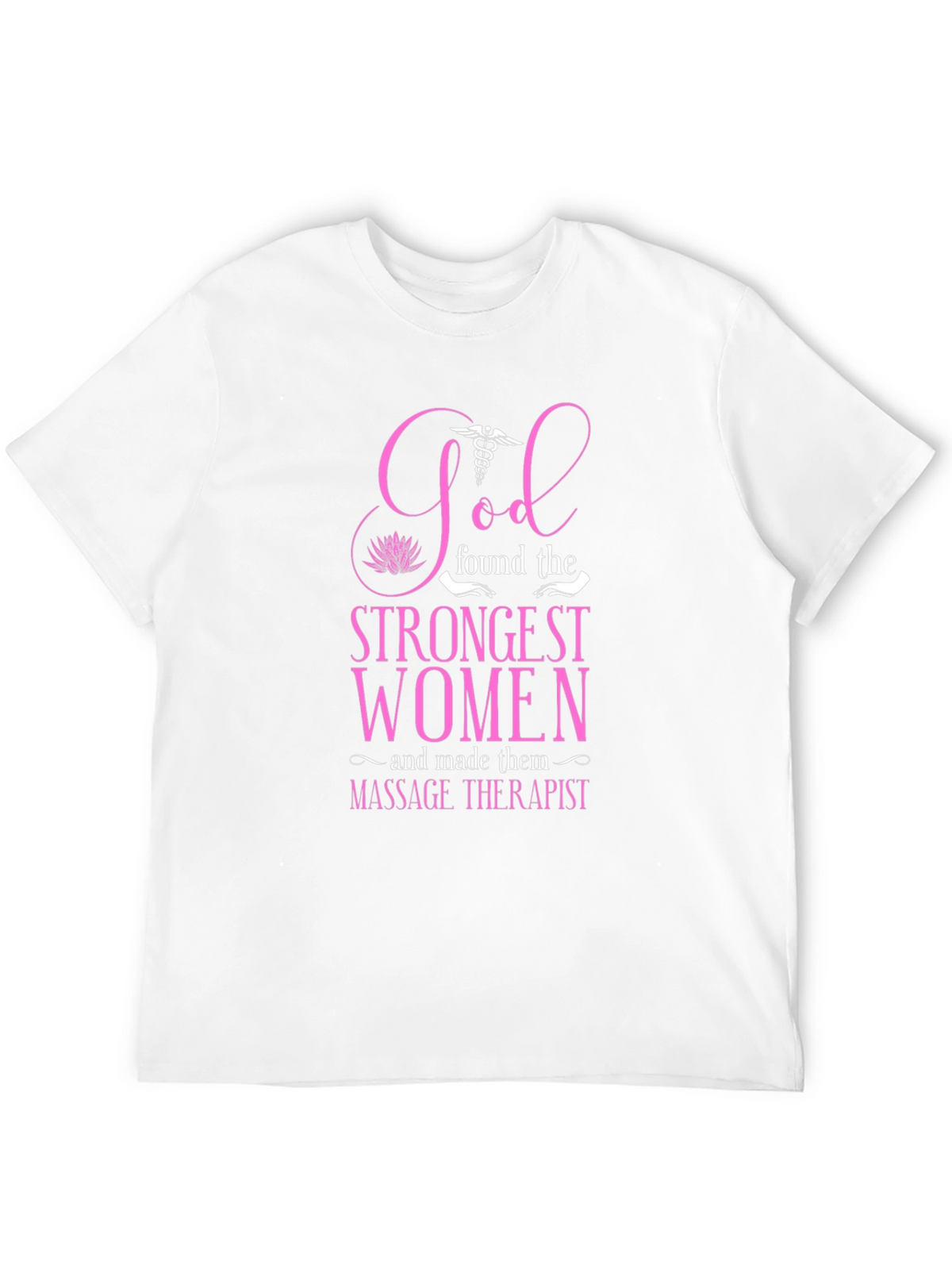 Massage Therapist Strong Women Graphic T-Shirt