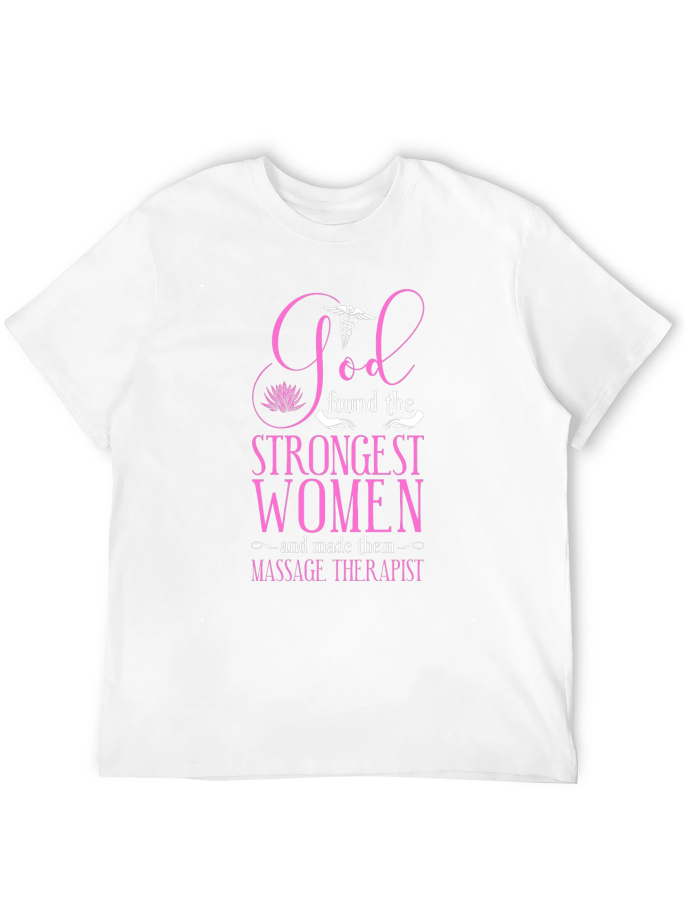 Massage Therapist Strong Women Graphic T-Shirt