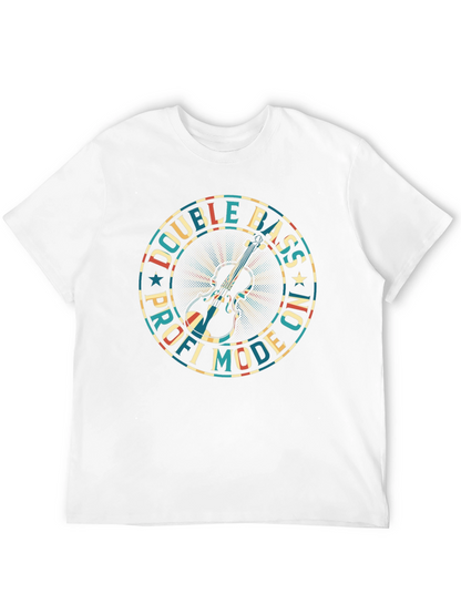 Double Bass Pro Mode On Black T-Shirt