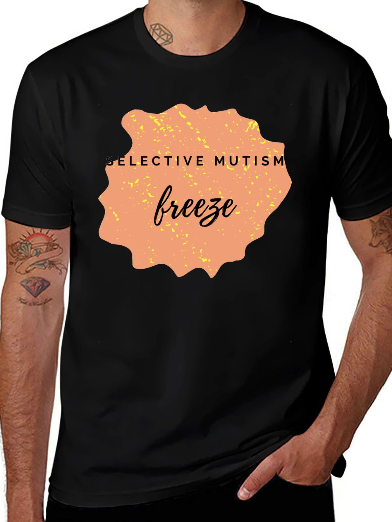 Selective Mutism Freeze Awareness T-Shirt