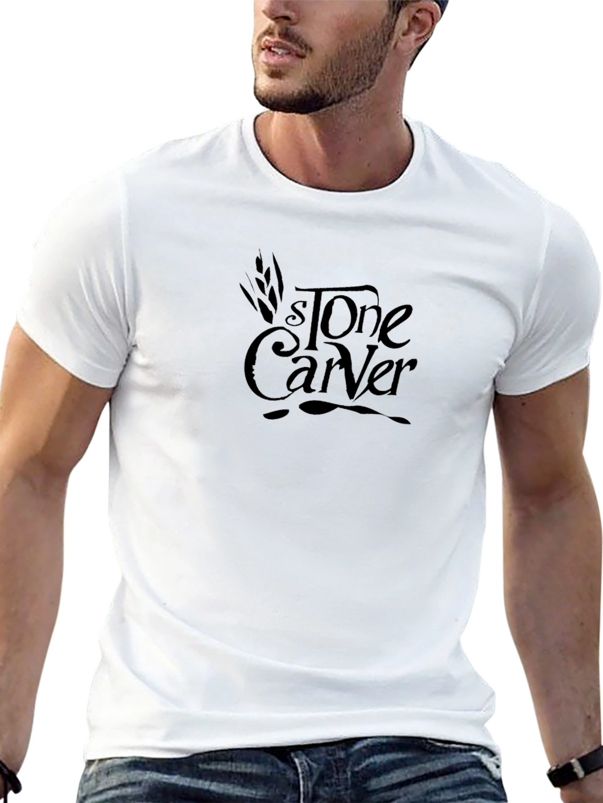 Stone Carver Graphic T-Shirt