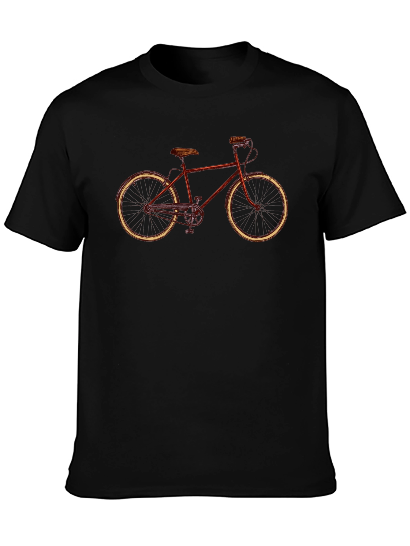 Vintage Bicycle Graphic T-Shirt - Classic Style