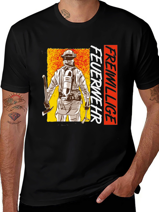 Firefighter T-Shirt - Freiwillige Feuerwehr Design