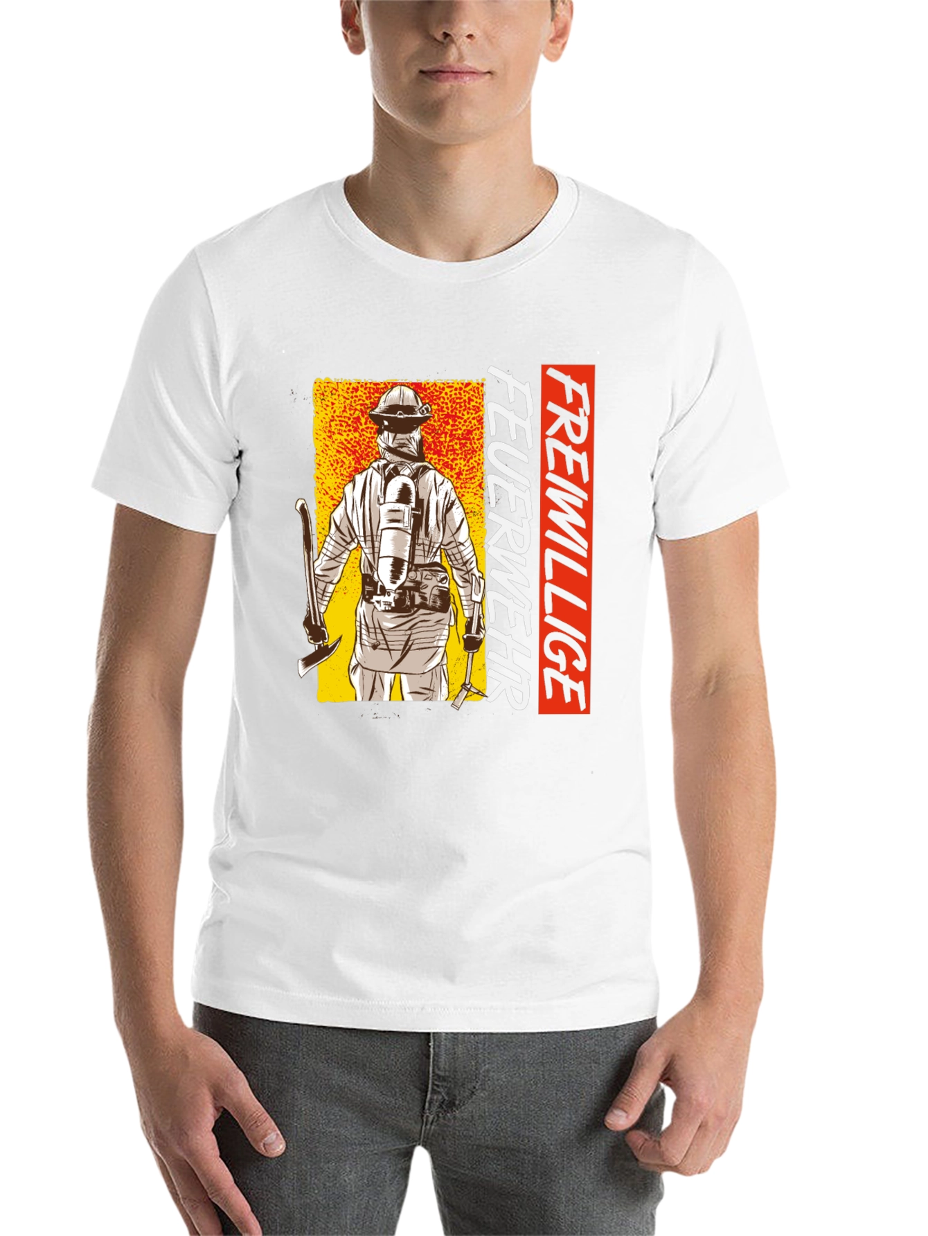 Firefighter T-Shirt - Freiwillige Feuerwehr Design