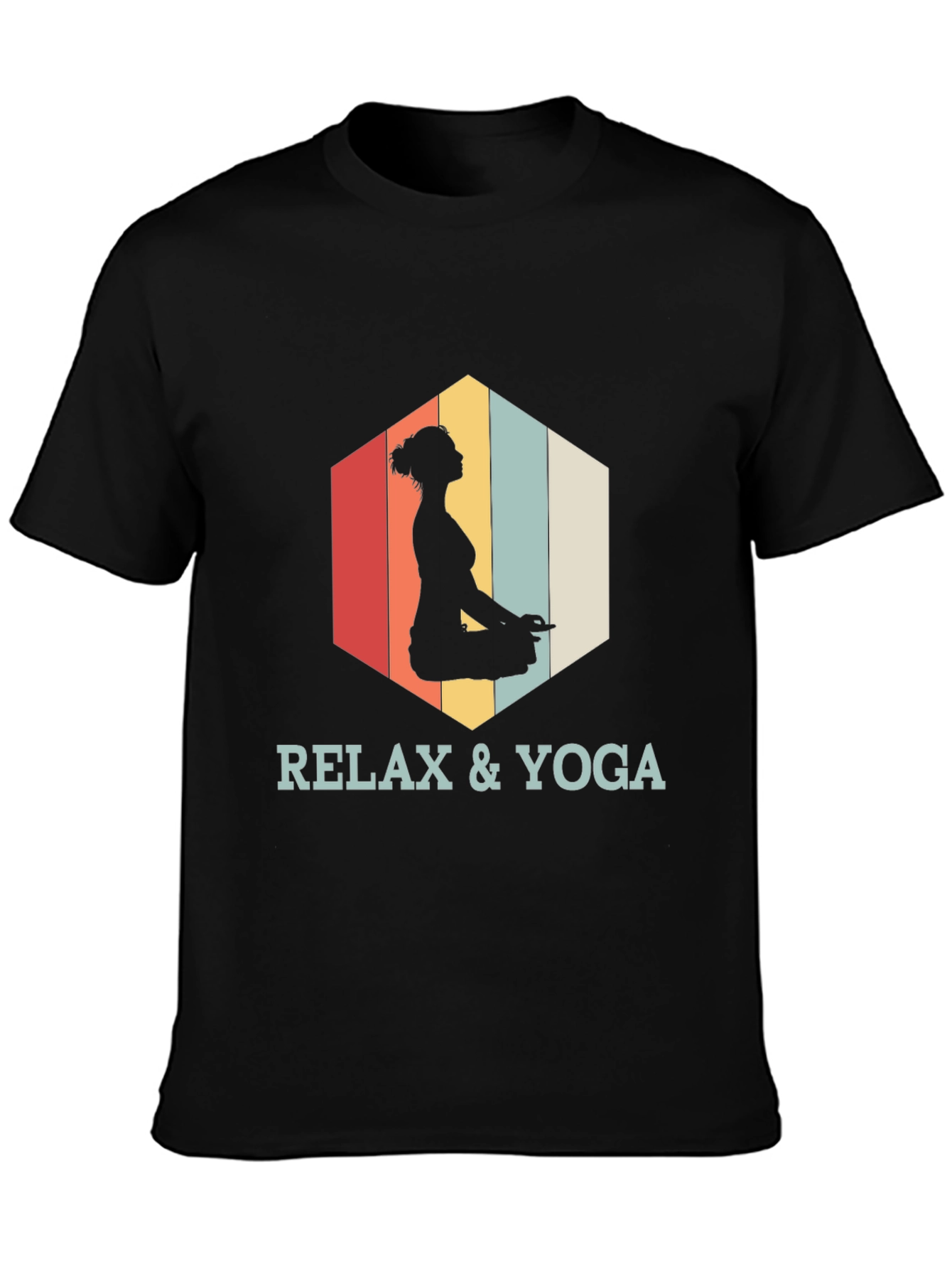 Relax & Yoga Graphic Tee - Meditation Shirt