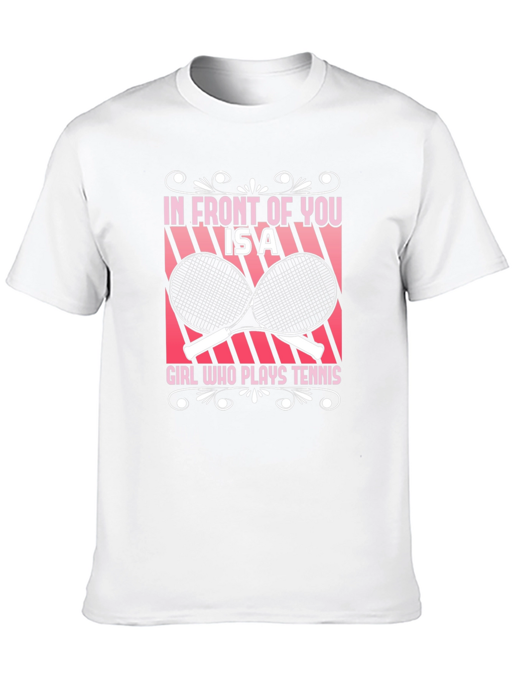 Tennis Girl Graphic T-Shirt