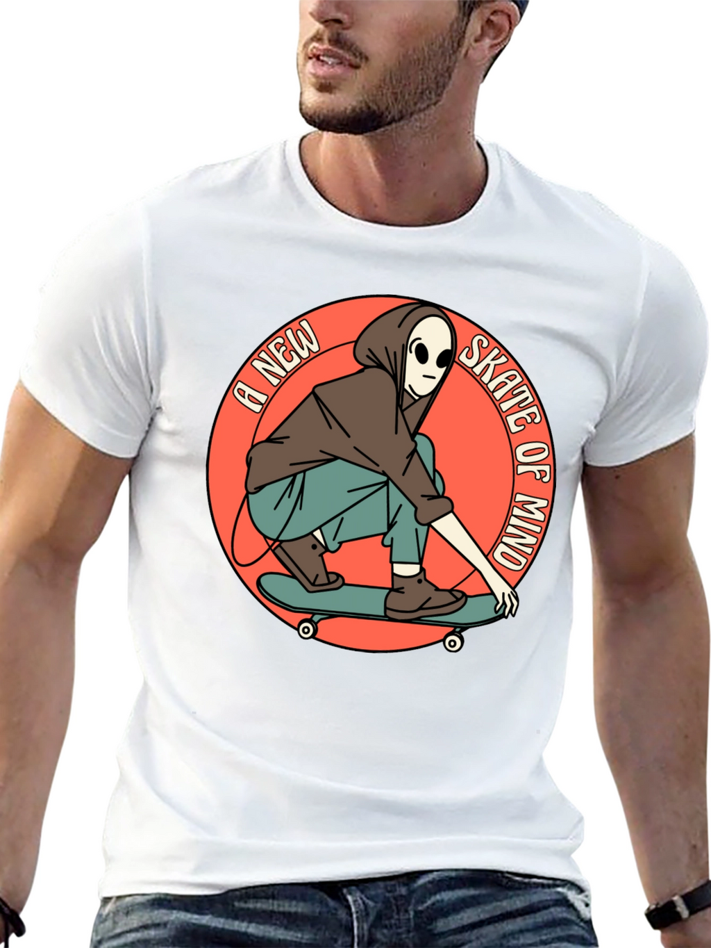 A New Skate of Mind Graphic T-Shirt