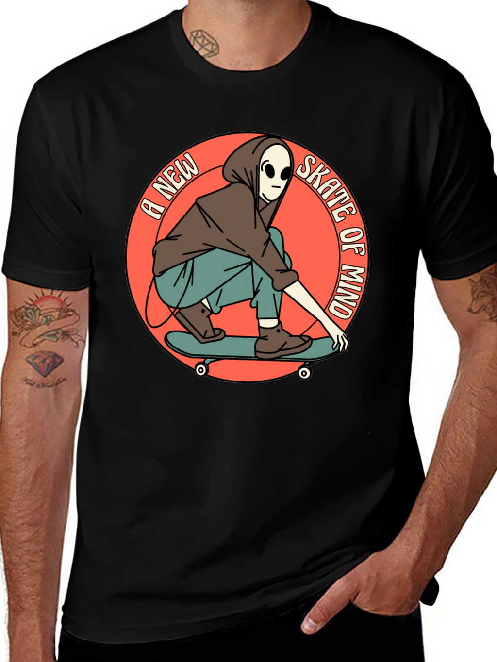 A New Skate of Mind Graphic T-Shirt