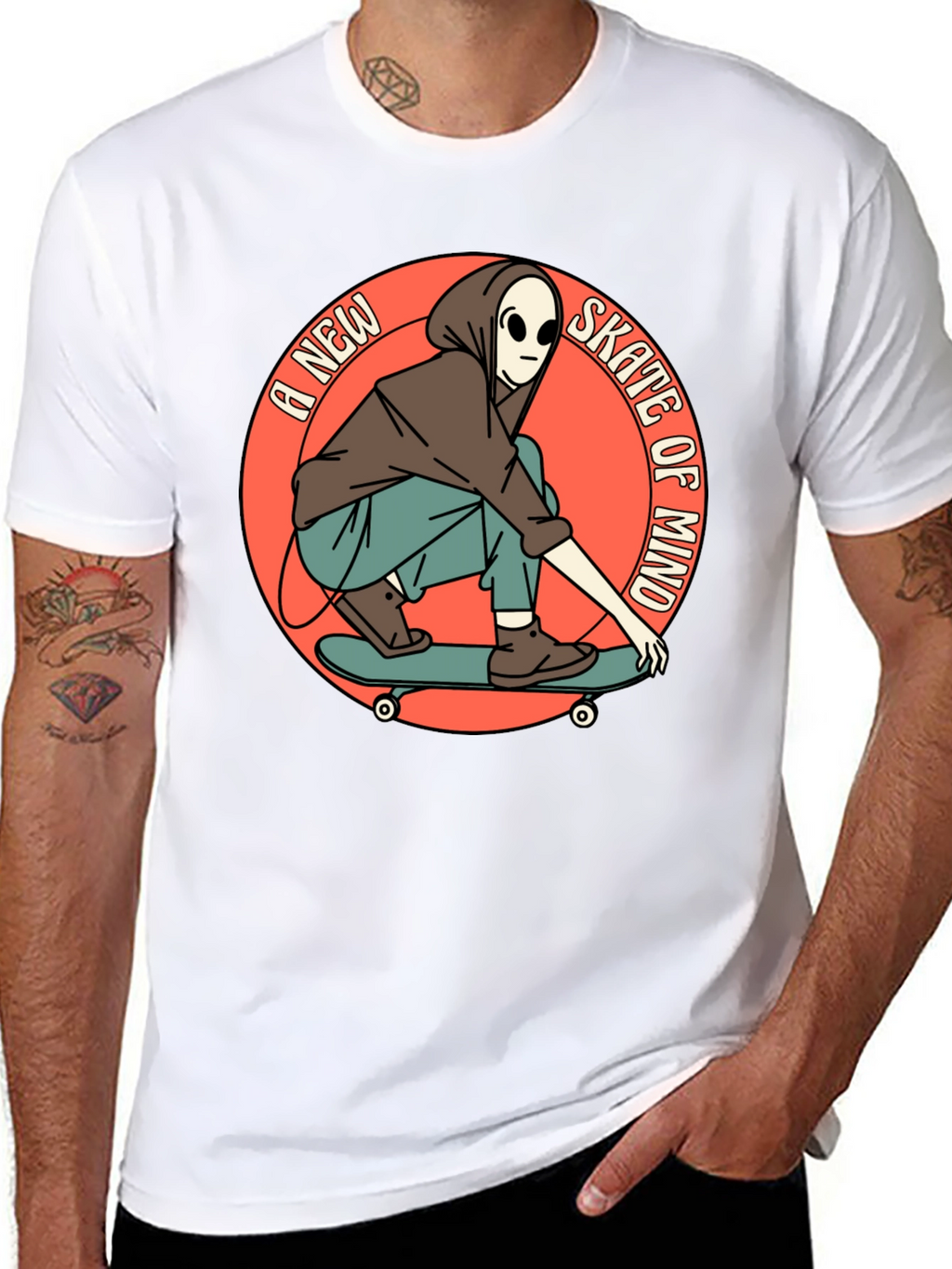 A New Skate of Mind Graphic T-Shirt