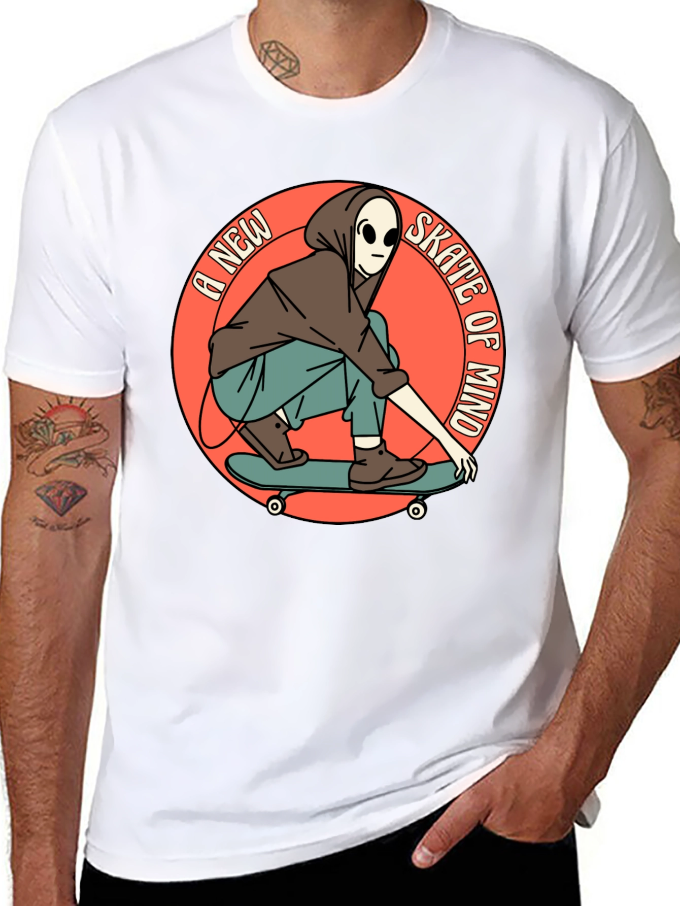 A New Skate of Mind Graphic T-Shirt