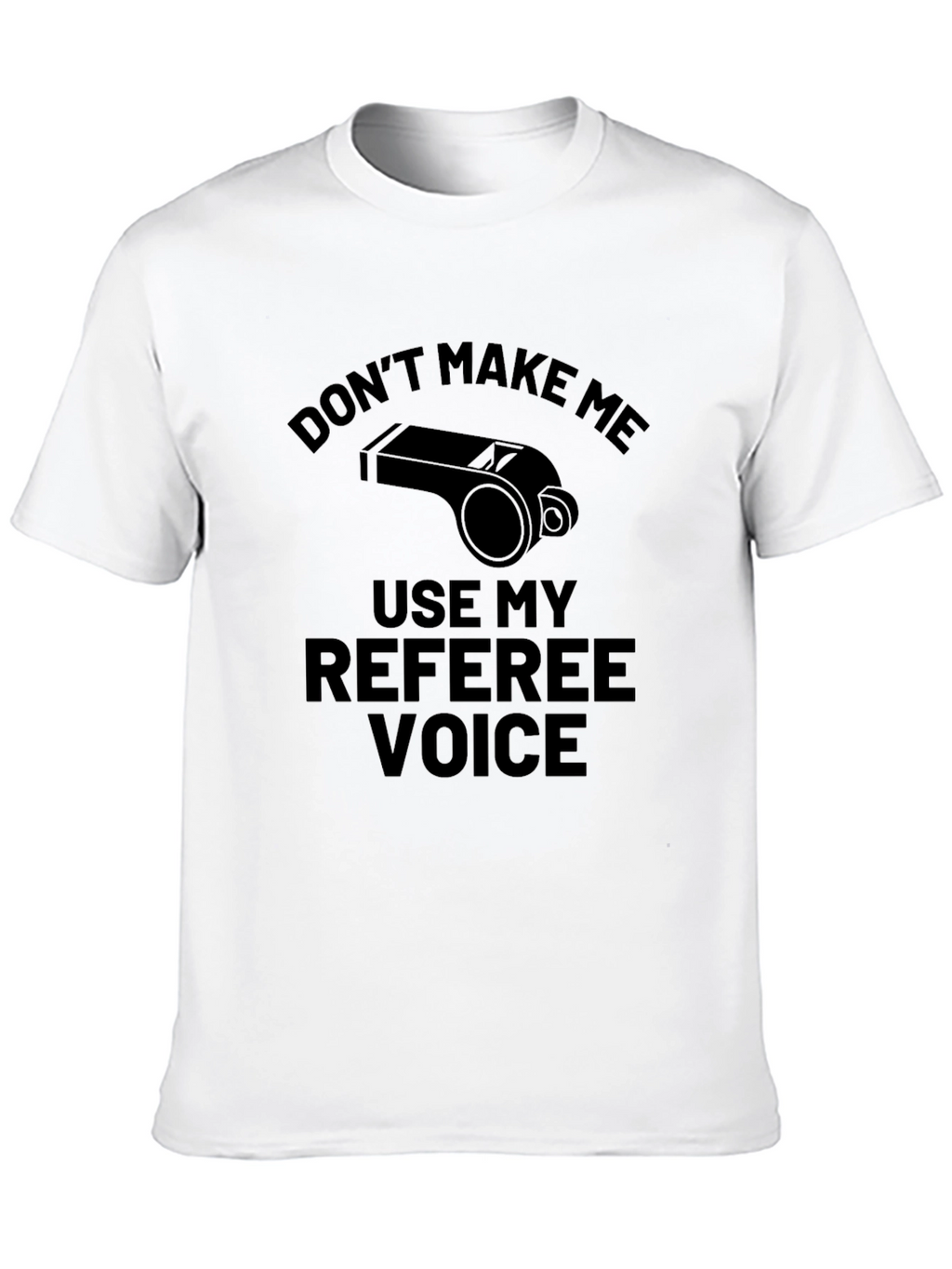 Referee Voice T-Shirt: Funny Sports Fan Tee