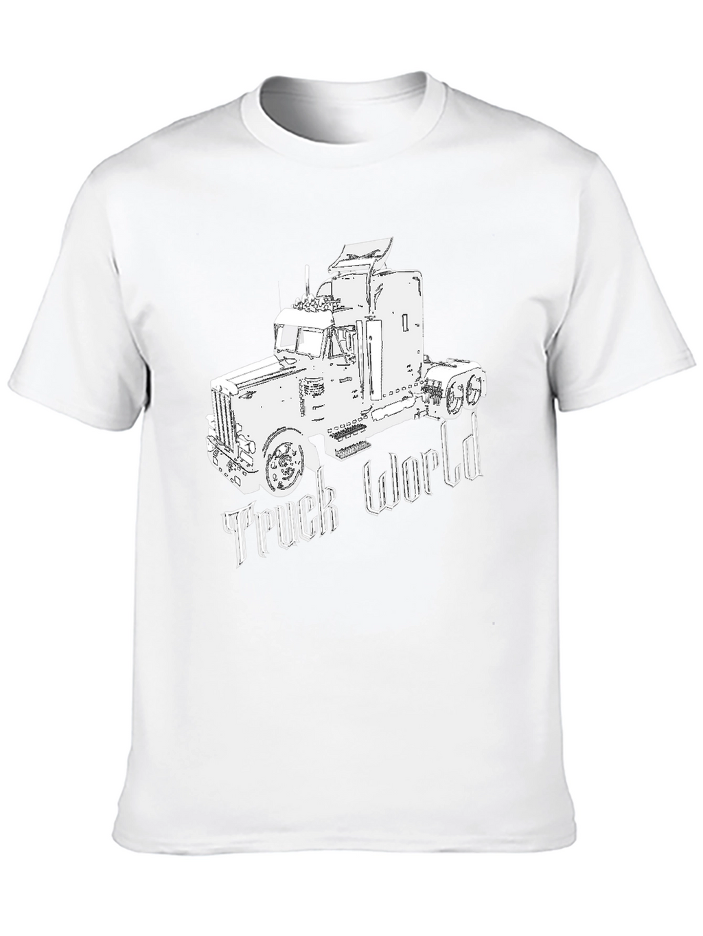 Truck World Black T-Shirt