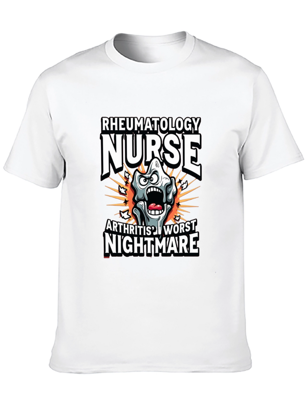 Rheumatology Nurse T-Shirt Arthritis Nightmare