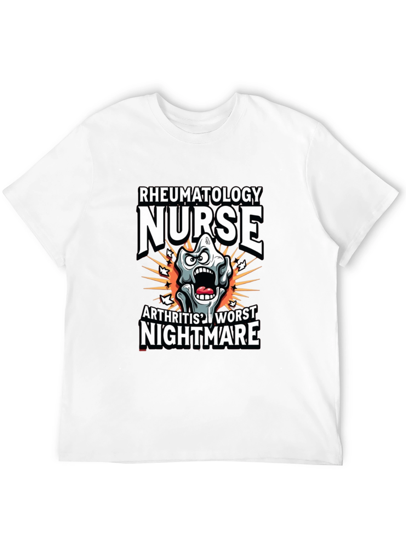 Rheumatology Nurse T-Shirt Arthritis Nightmare