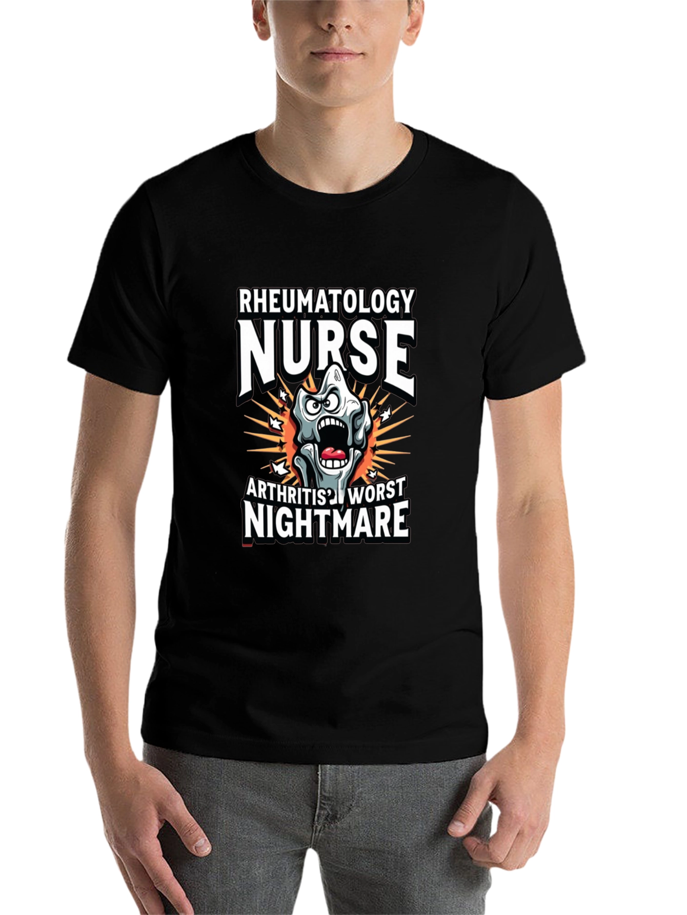 Rheumatology Nurse T-Shirt Arthritis Nightmare