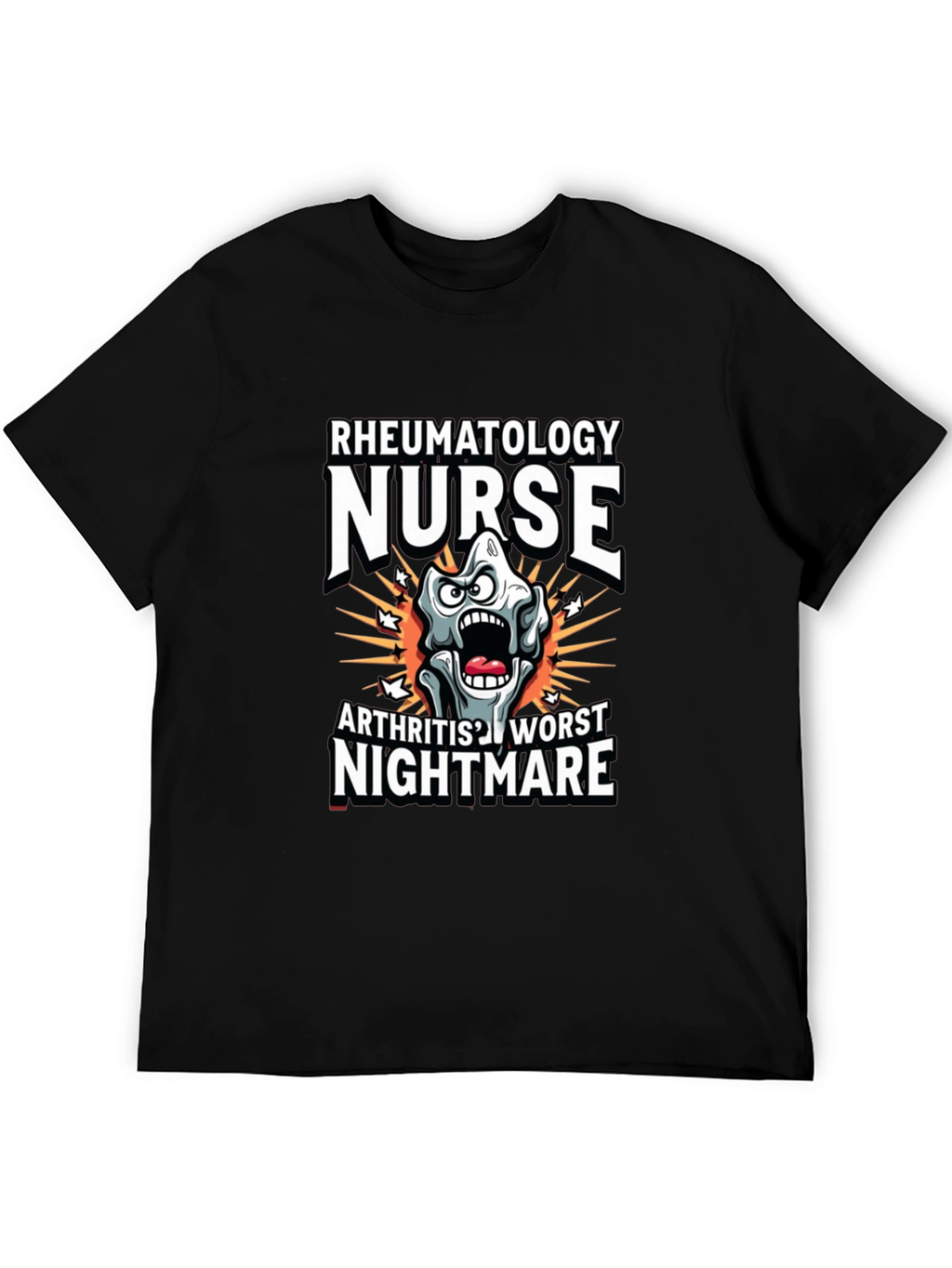 Rheumatology Nurse T-Shirt Arthritis Nightmare