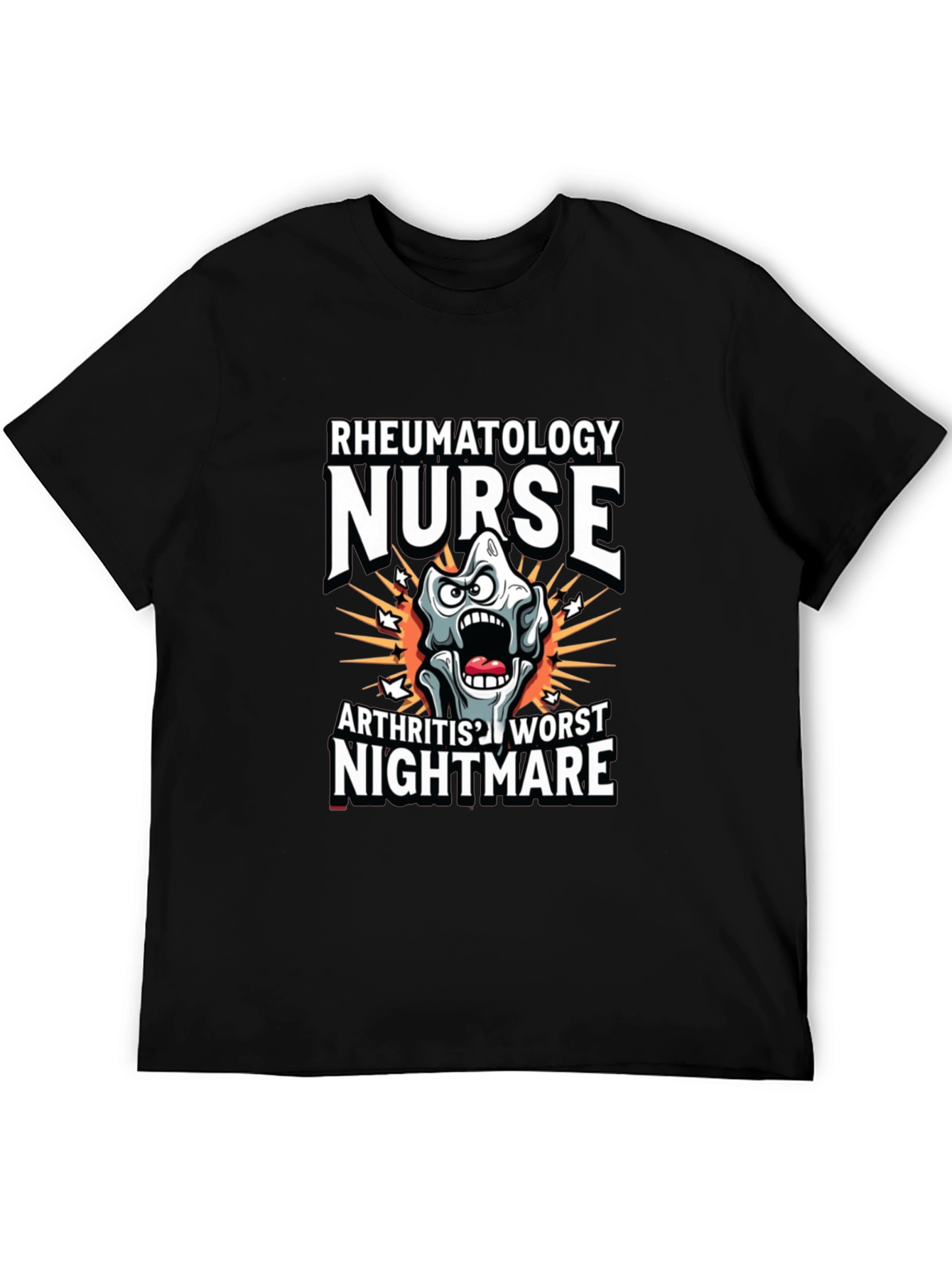 Rheumatology Nurse T-Shirt Arthritis Nightmare