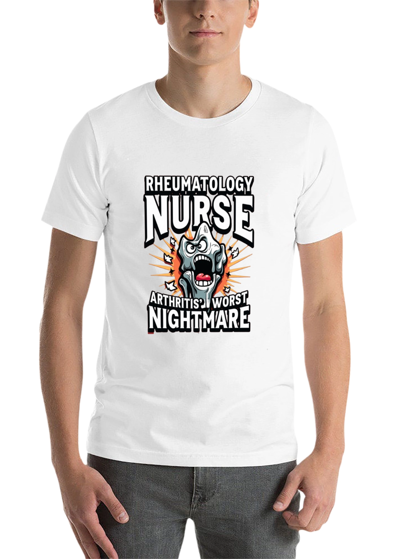 Rheumatology Nurse T-Shirt Arthritis Nightmare