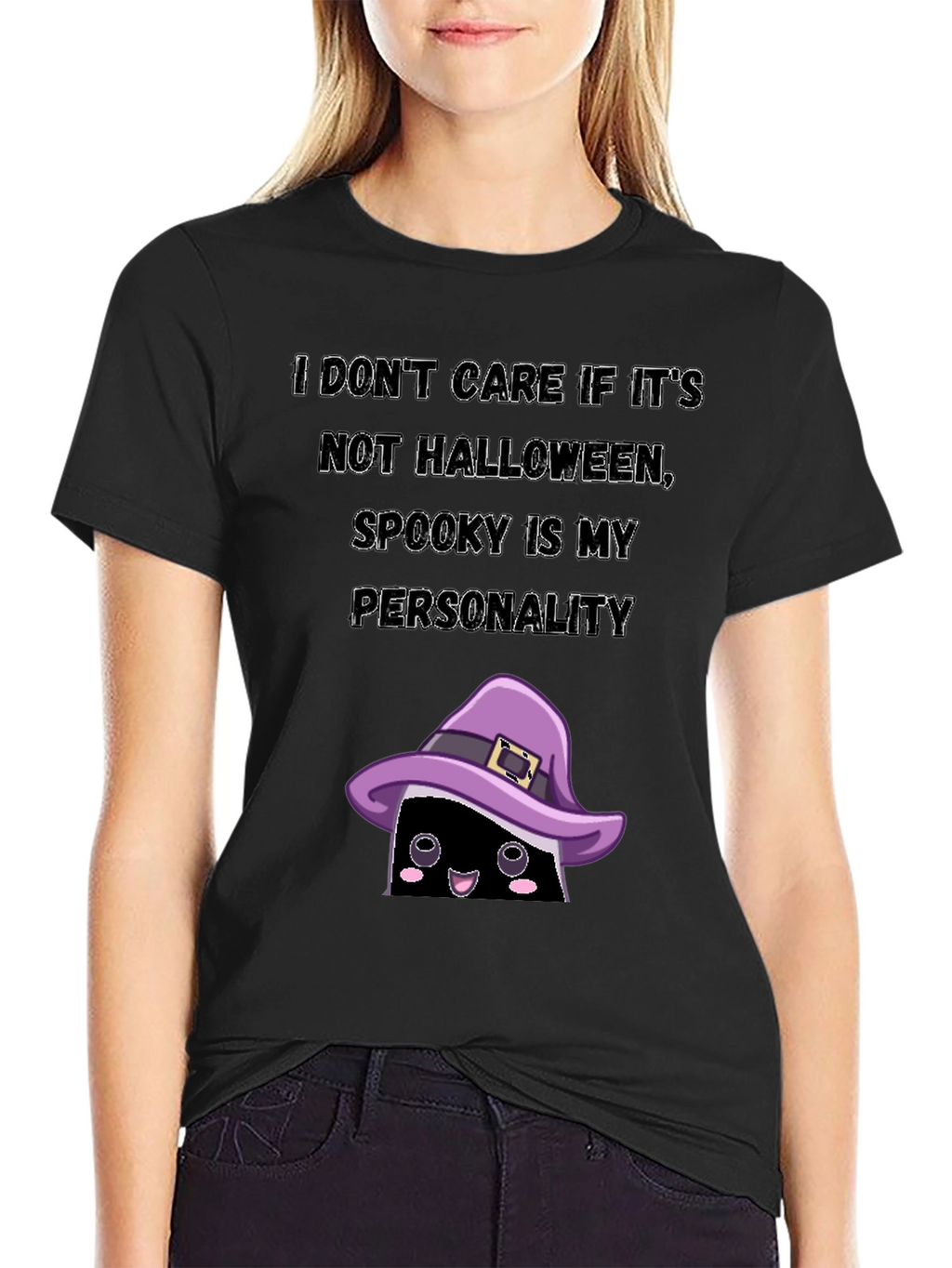Spooky Personality Graphic T-Shirt - Halloween Everyday Tee