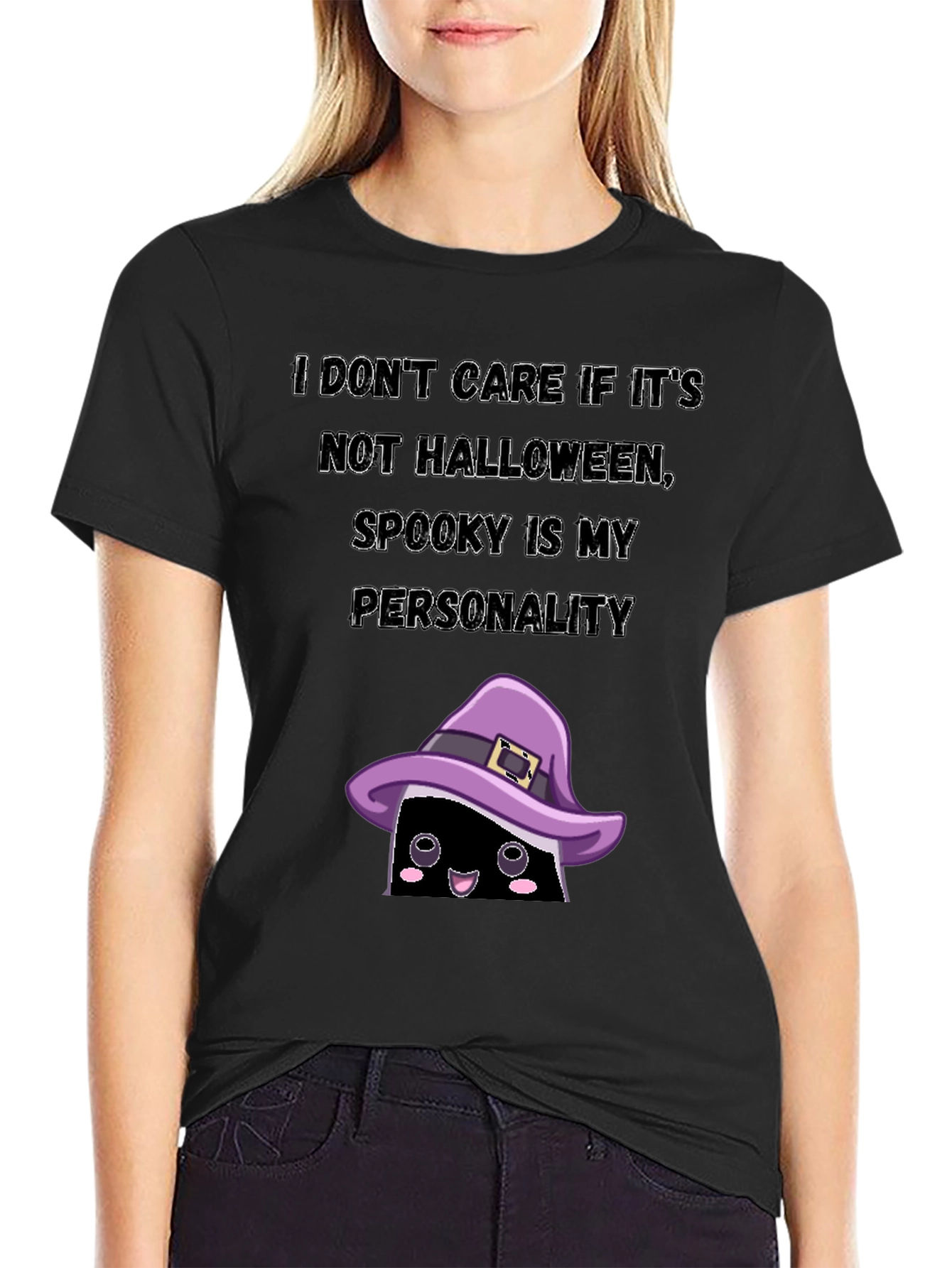Spooky Personality Graphic T-Shirt - Halloween Everyday Tee