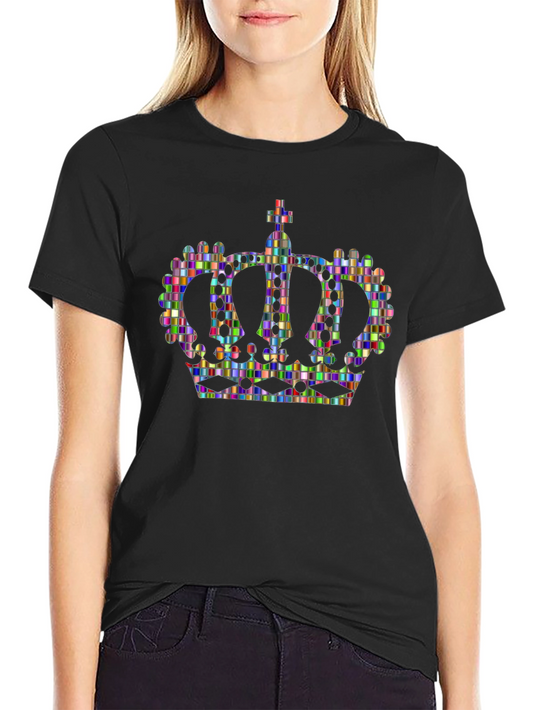 Crown Graphic Black T-Shirt