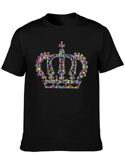 Crown Graphic Black T-Shirt