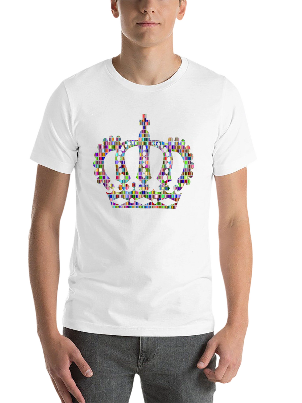 Crown Graphic Black T-Shirt