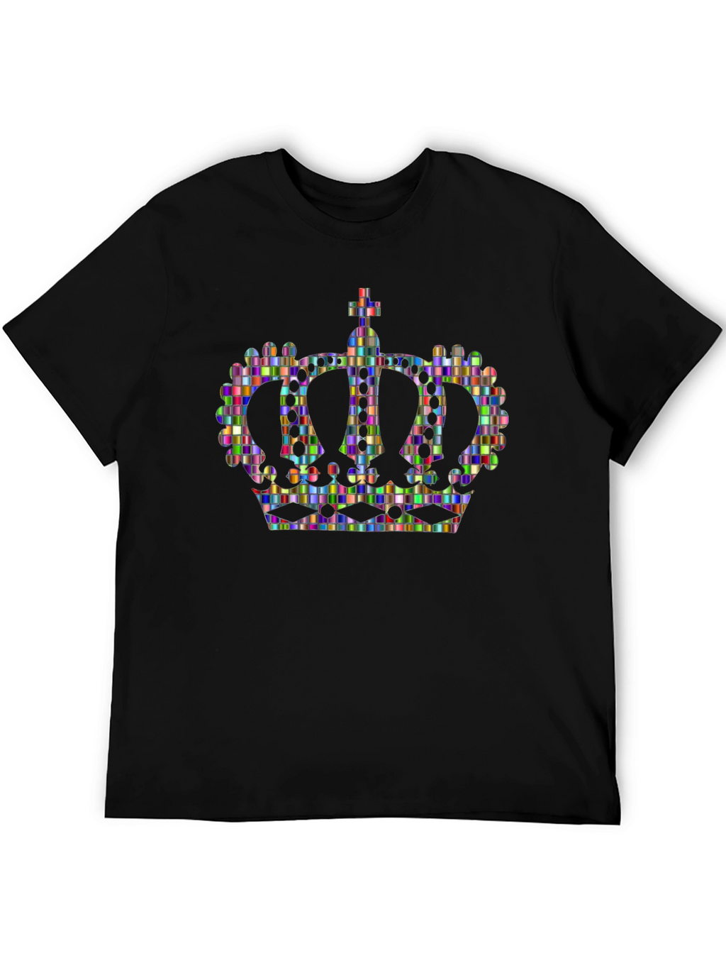 Crown Graphic Black T-Shirt
