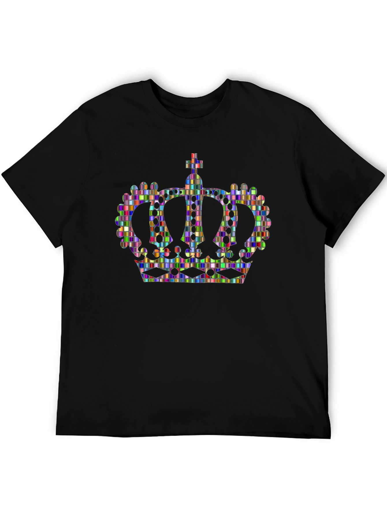 Crown Graphic Black T-Shirt