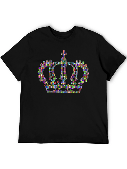 Crown Graphic Black T-Shirt
