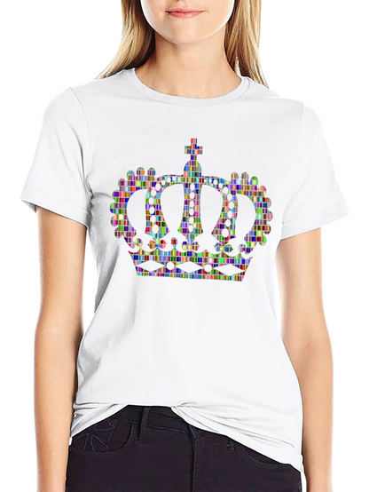 Crown Graphic Black T-Shirt