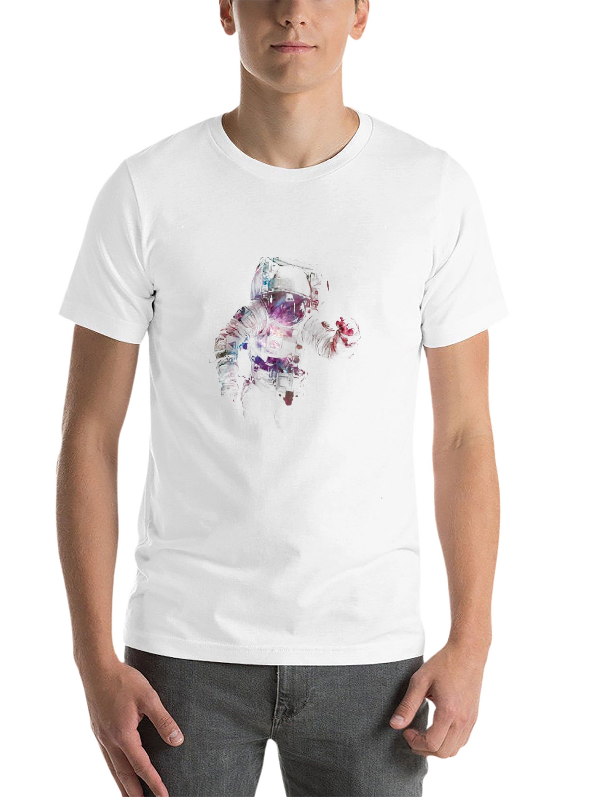 Astronaut Graphic Black T-Shirt