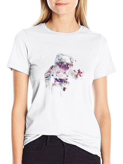 Astronaut Graphic Black T-Shirt
