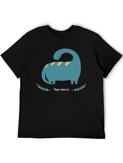 Yogi-saurus Graphic Tee - Cute Dino T-Shirt