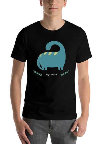 Yogi-saurus Graphic Tee - Cute Dino T-Shirt