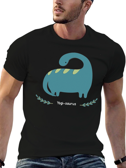 Yogi-saurus Graphic Tee - Cute Dino T-Shirt