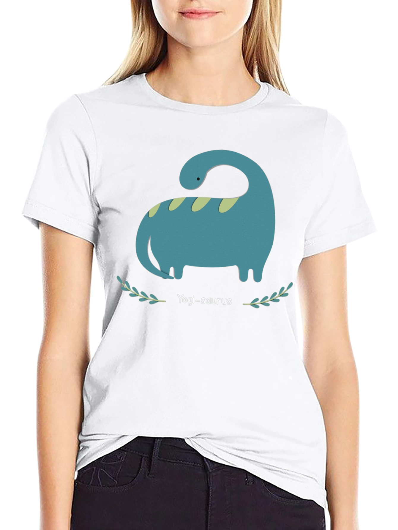 Yogi-saurus Graphic Tee - Cute Dino T-Shirt