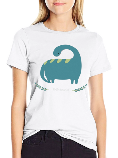 Yogi-saurus Graphic Tee - Cute Dino T-Shirt