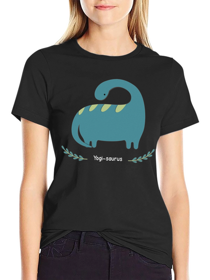 Yogi-saurus Graphic Tee - Cute Dino T-Shirt