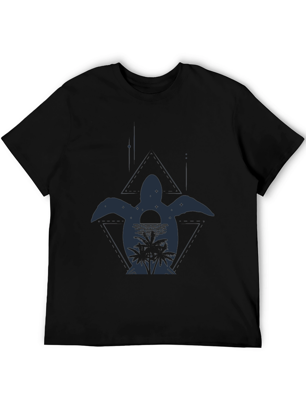 Turtle Island Black T-Shirt