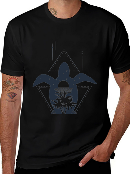 Turtle Island Black T-Shirt