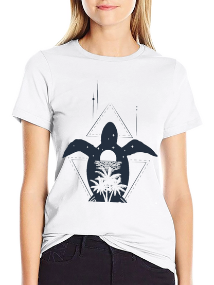 Turtle Island Black T-Shirt