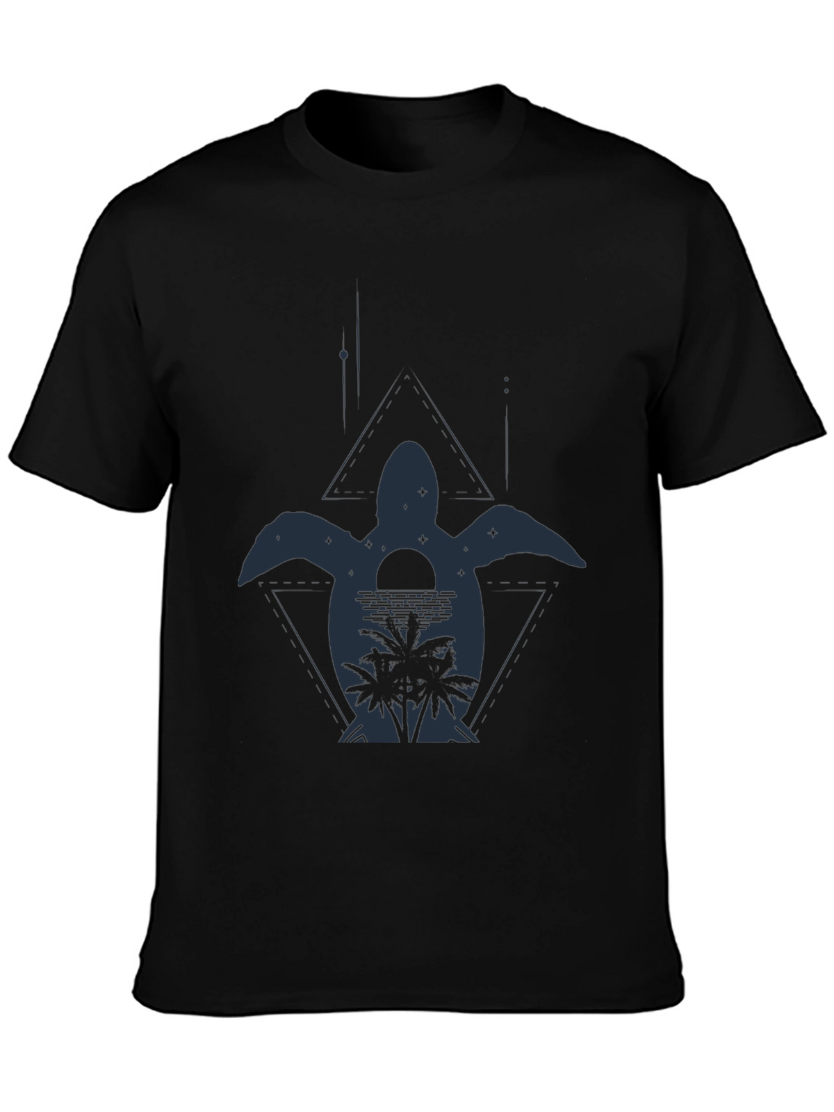 Turtle Island Black T-Shirt