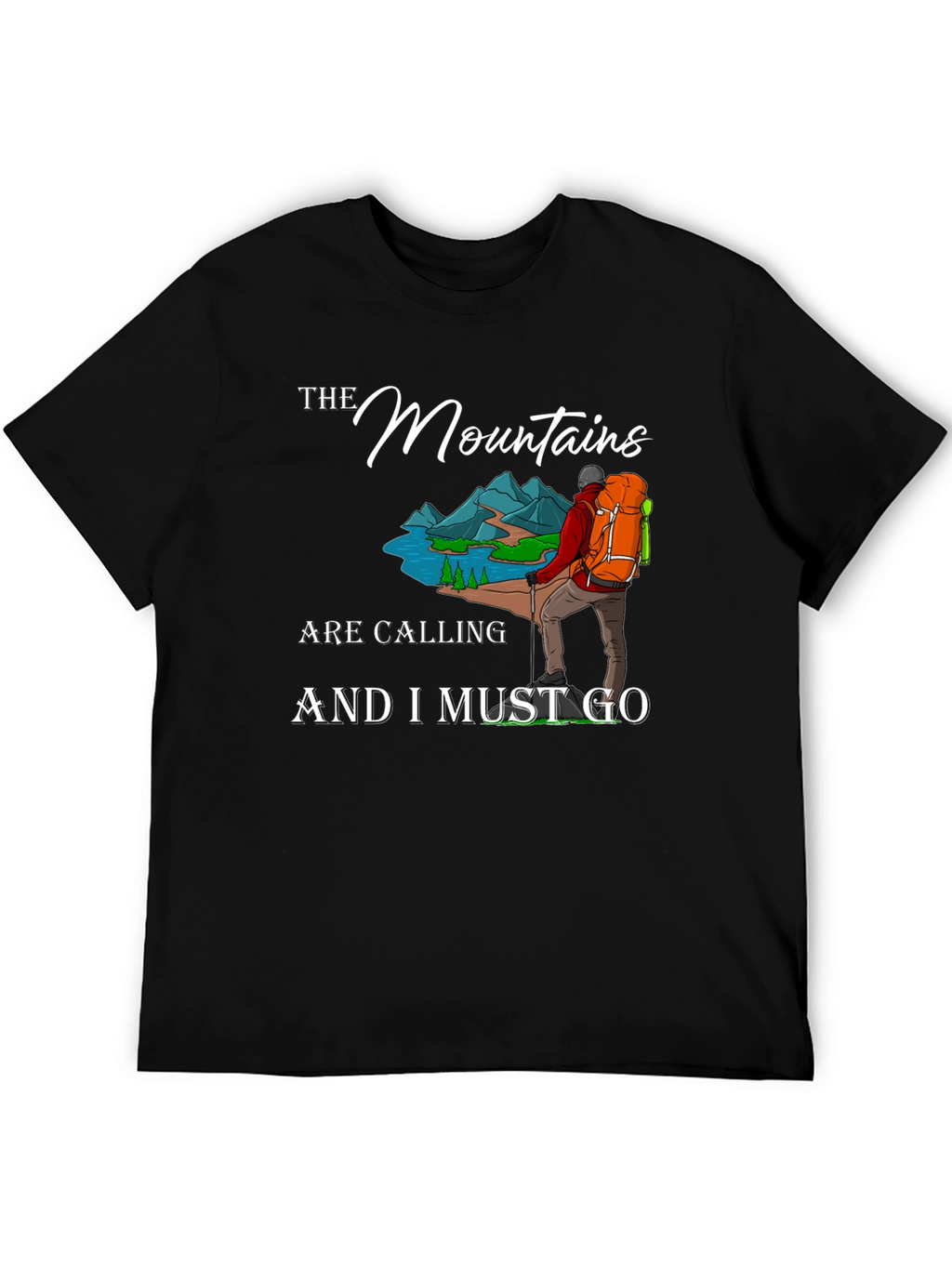 Mountain Calling Graphic Tee - Adventure Awaits!