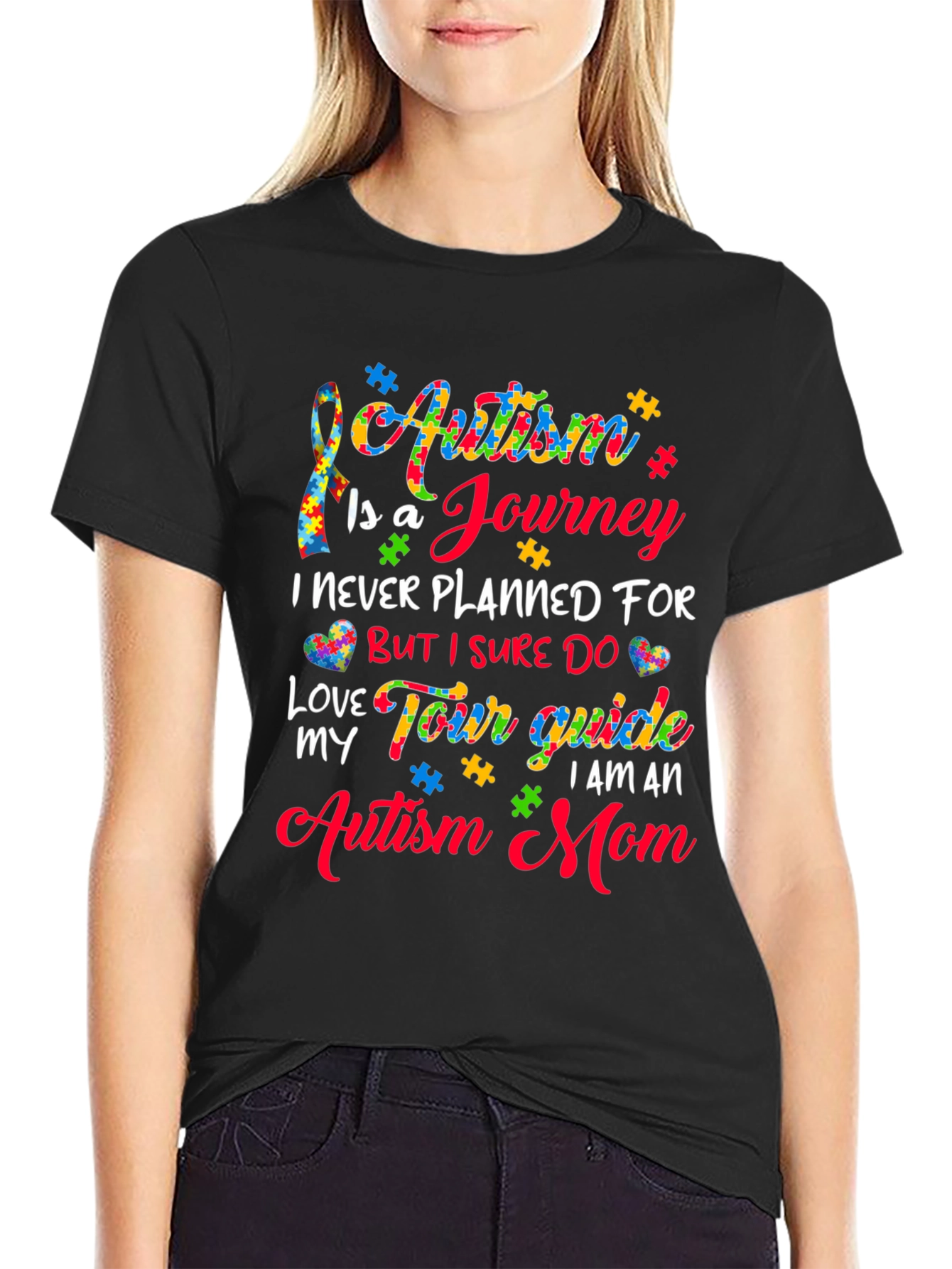 Autism Mom T-Shirt: A Colorful Journey of Love and Support